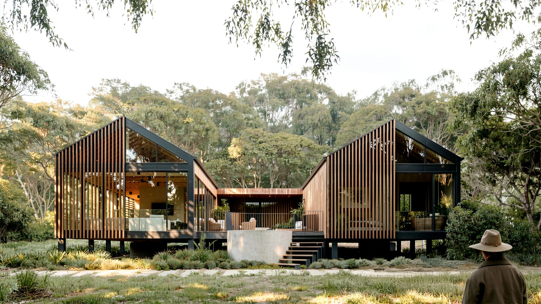 Modern Australian Bush House
